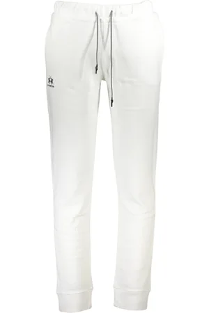 La Martina Hombre, Pantalones, Blanco, Talla: M