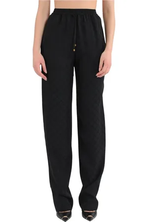 Elisabetta Franchi Mujer, Pantalones, Negro, Talla: XL