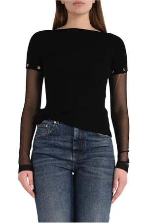 Sportmax Mujer, Camisetas, Negro, Talla: L
