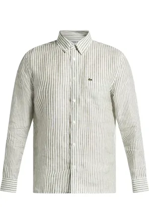 Lacoste Hombre, Camisas, Verde, Talla: L