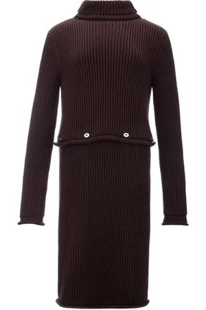 Bottega Veneta Mujer, Vestidos, Marrón, Talla: S