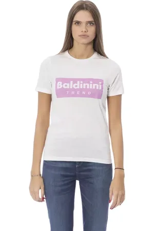 BALDININI Mujer, Camisetas, Blanco, Talla: XS