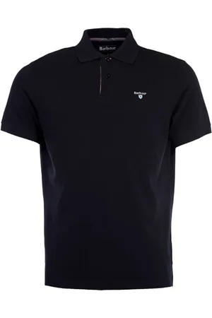 Barbour Hombre, Camisetas, Negro, Talla: L