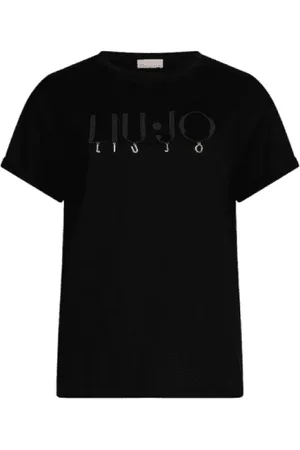 Liu Jo Mujer, Camisetas, Negro, Talla: M