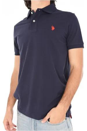U.S. Polo Assn. Hombre, Camisetas, Azul, Talla: S