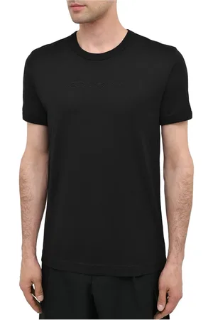 Dolce & Gabbana Hombre, Camisetas, Negro, Talla: S