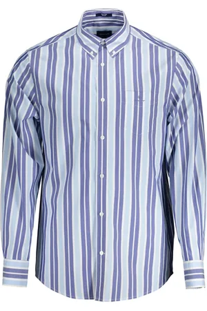 GANT Hombre, Camisas, Azul, Talla: S