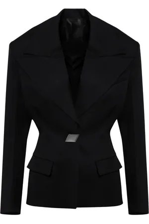 The Attico Mujer, Chaquetas, Negro, Talla: S