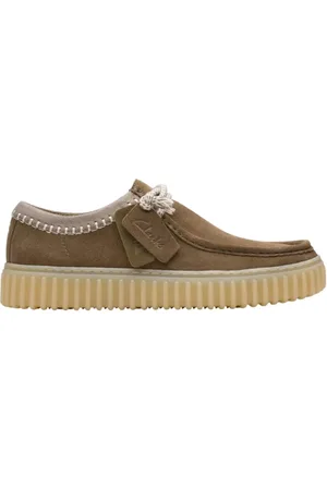 Clarks Hombre, Zapatos, Verde, Talla: 45 EU