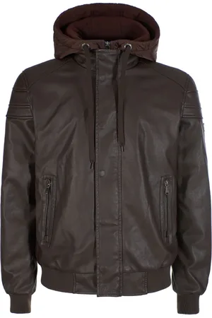 YES ZEE BY ESSENZA Hombre, Chaquetas, Marrón, Talla: 3XL