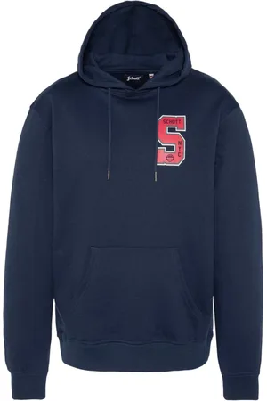 Schott NYC Hombre, Sudaderas, Azul, Talla: 2XL