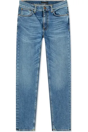 Nudie Jeans Hombre, Vaqueros, Azul, Talla: W33 L32