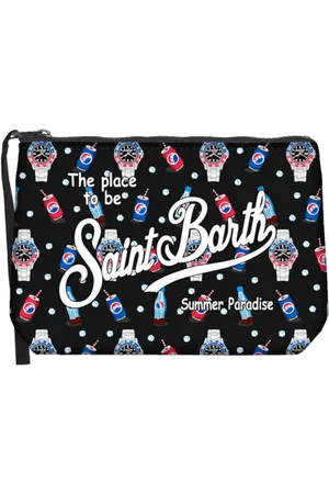 MC2 SAINT BARTH Unisex, Bolsos, Negro, Talla: ONE Size