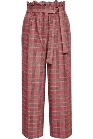 Pinko Mujer, Pantalones, Rojo, Talla: S
