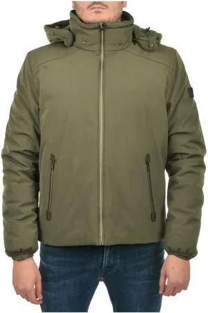 YES ZEE BY ESSENZA Hombre, Chaquetas, Verde, Talla: XL