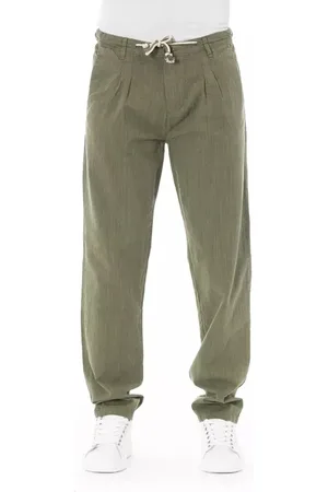 BALDININI Hombre, Pantalones, Verde, Talla: L