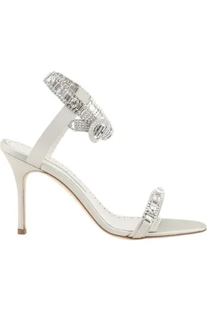 Manolo Blahnik Mujer, Zapatos, Gris, Talla: 37 EU