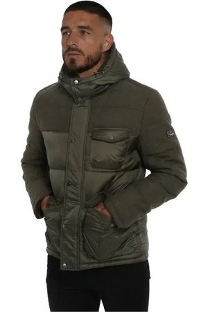 YES ZEE BY ESSENZA Hombre, Chaquetas, Verde, Talla: S
