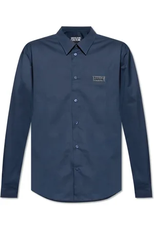 VERSACE Hombre, Camisas, Azul, Talla: M