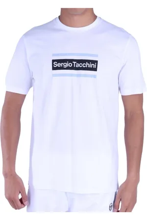 Sergio Tacchini Hombre, Camisetas, Blanco, Talla: M