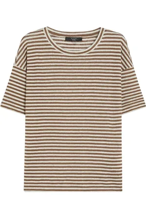 Max Mara Mujer, Camisetas, Marrón, Talla: XL