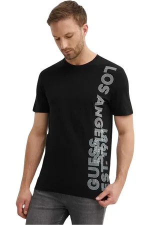 Guess Hombre, Camisetas, Negro, Talla: M