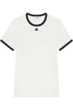 Courrèges Hombre, Camisetas, Blanco, Talla: L