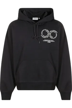 Carhartt Hombre, Sudaderas, Negro, Talla: L