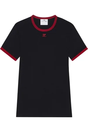 Courrèges Hombre, Camisetas, Negro, Talla: 2XL