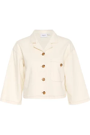 Saint Tropez Mujer, Chaquetas, Blanco, Talla: S