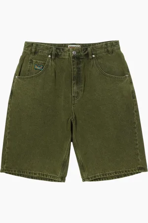 Huf Hombre, Pantalones cortos, Verde, Talla: W34