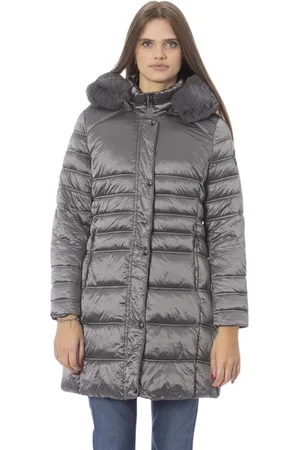 BALDININI Mujer, Abrigos, Gris, Talla: S