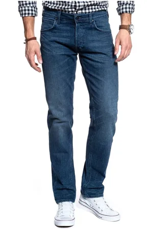 Lee Hombre, Vaqueros, Azul, Talla: W34 L32