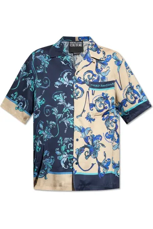 VERSACE Hombre, Camisas, Azul, Talla: L