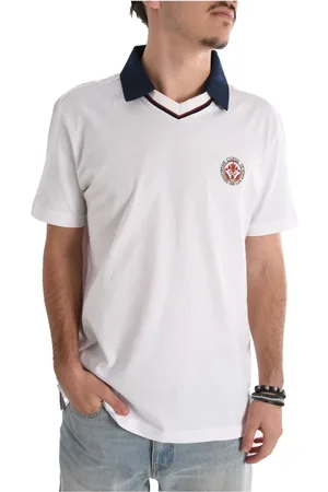 Guess Hombre, Camisetas, Blanco, Talla: M