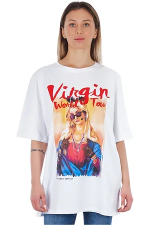 FRANKIE MORELLO Mujer, Camisetas, Blanco, Talla: XL