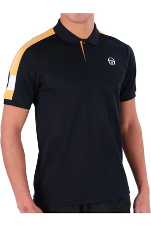 Sergio Tacchini Hombre, Camisetas, Negro, Talla: L