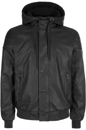 YES ZEE BY ESSENZA Hombre, Chaquetas, Negro, Talla: 2XL