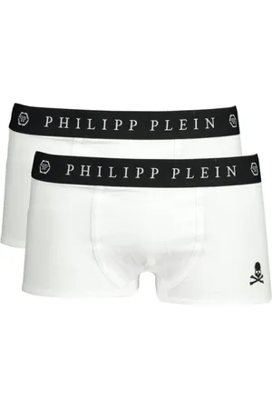Philipp Plein Hombre, Ropa interior, Blanco, Talla: L