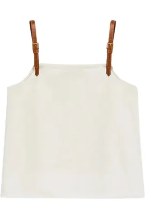 SEMICOUTURE Mujer, Camisetas, Blanco, Talla: S