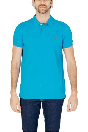 U.S. Polo Assn. Hombre, Camisetas, Azul, Talla: S