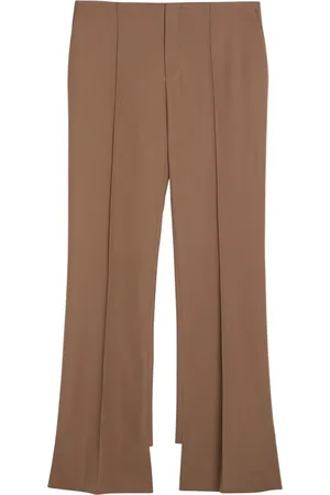Chloé Mujer, Pantalones, Marrón, Talla: S