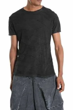LA HAINE INSIDE US Hombre, Camisetas, Negro, Talla: XL