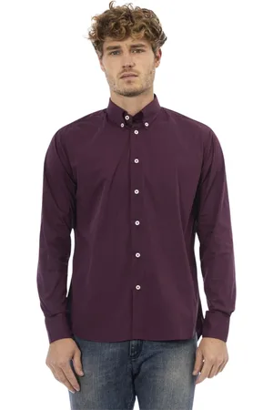 BALDININI Hombre, Camisas, Rojo, Talla: XS