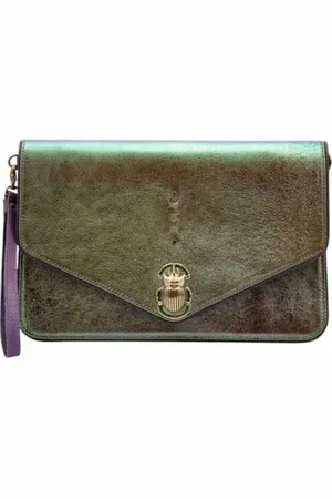 CLARIS VIROT Mujer, Bolsos, Verde, Talla: ONE Size