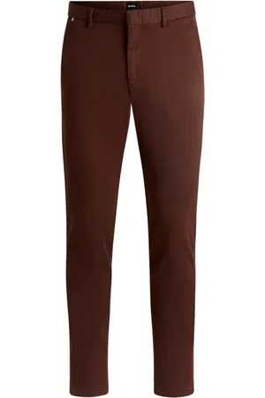 HUGO BOSS Hombre, Pantalones, Marrón, Talla: XL