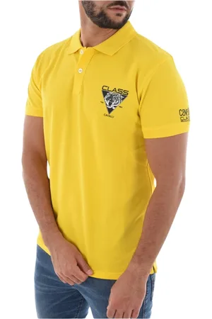 Roberto Cavalli Hombre, Camisetas, Amarillo, Talla: L