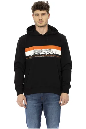 AUTOMOBILI LAMBORGHINI Hombre, Sudaderas, Negro, Talla: M