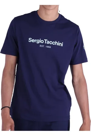 Sergio Tacchini Hombre, Camisetas, Azul, Talla: M