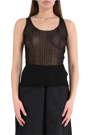 Roberto Collina Mujer, Camisetas, Negro, Talla: M
